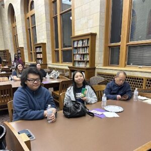 Students attend a financial aid night at Green Bay West High School.