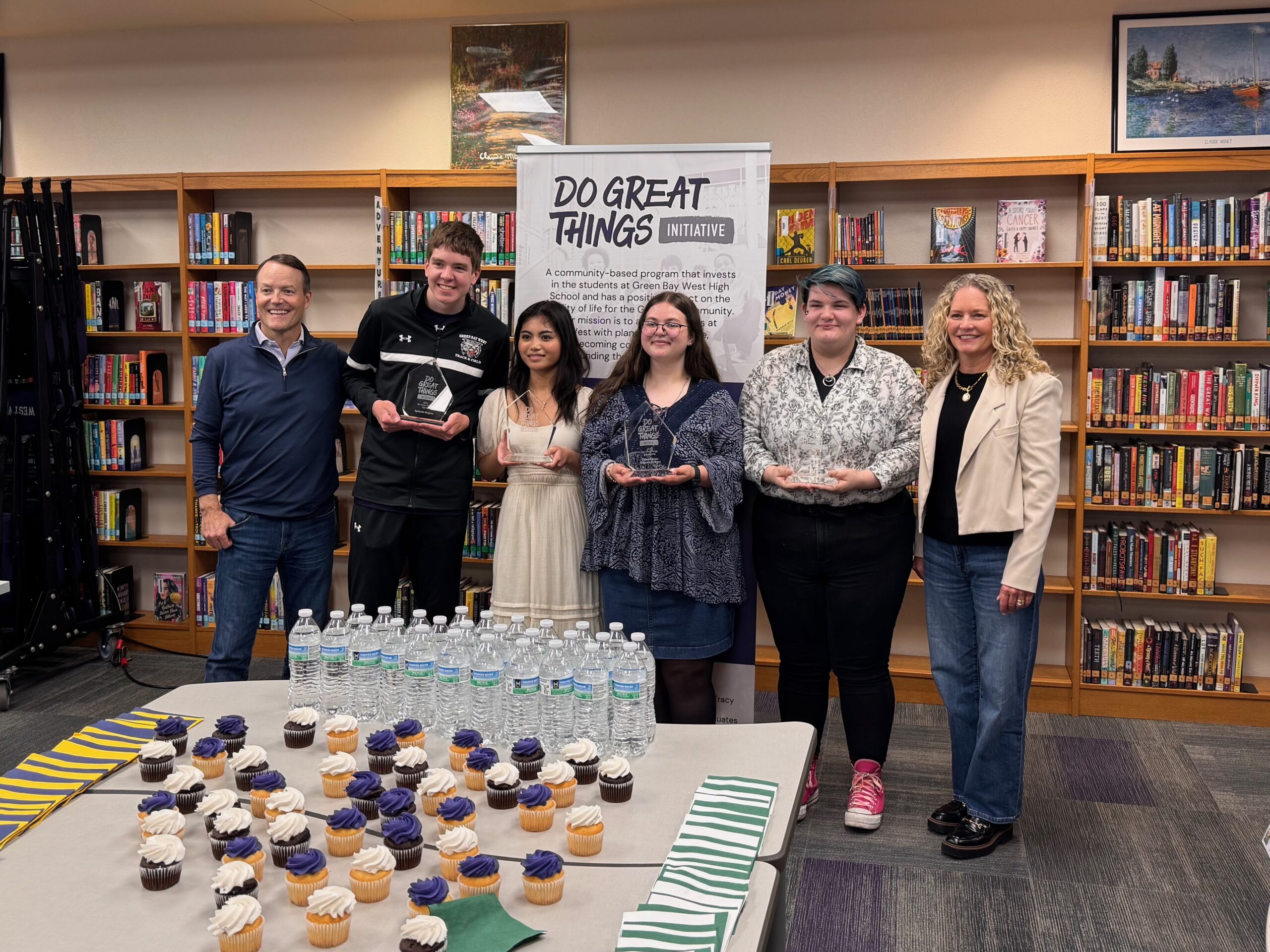 Jim and Tracy Ryan with 2025 Do Great Things Award Recipients.