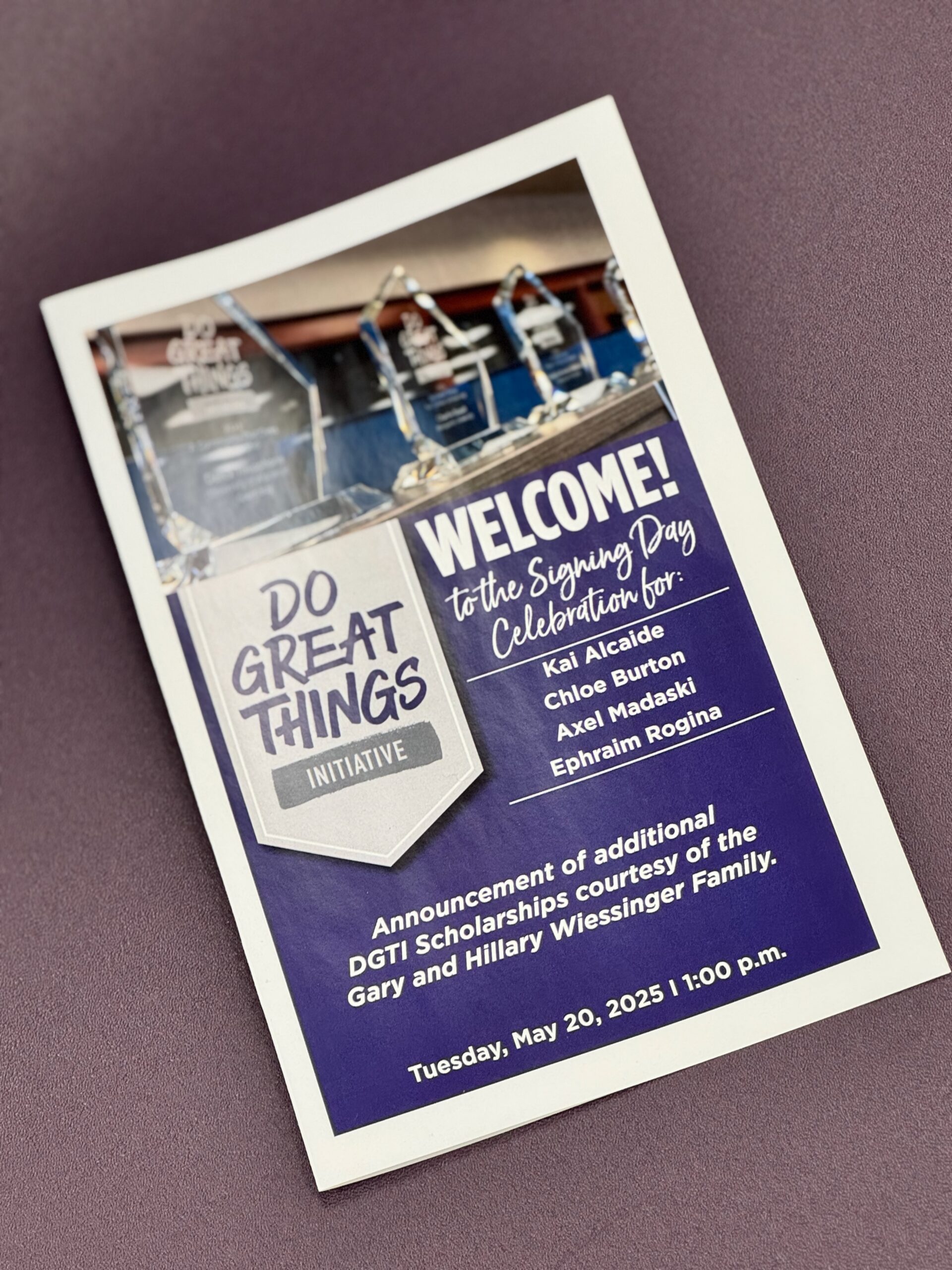 2025 Signing Day Brochure